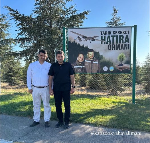 TÜRKİYE’NİN GURURU SELÇUK BAYRAKTAR, TARIK KESEKÇİ HATIRA ORMANINDA