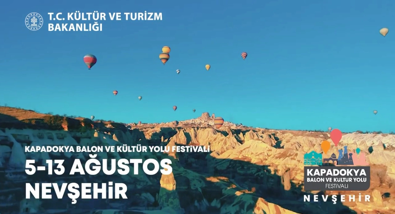 Kapadokya Balon ve Kültür Yolu Festivali 5 Ağustos’da başlıyor