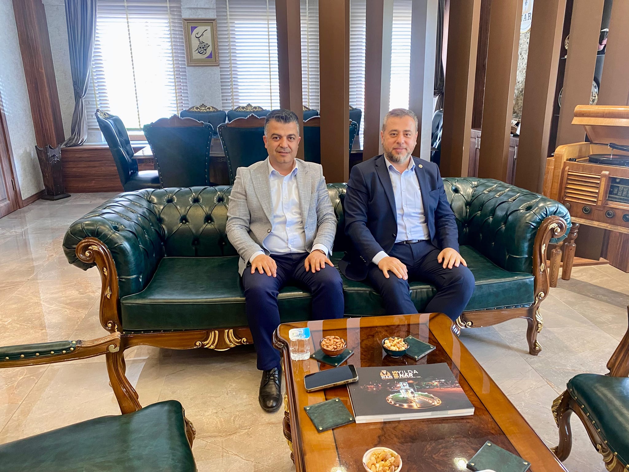 AK Parti Nevşehir Milletvekili Özgün, Başkan Özçelik’i Ziyaret Etti