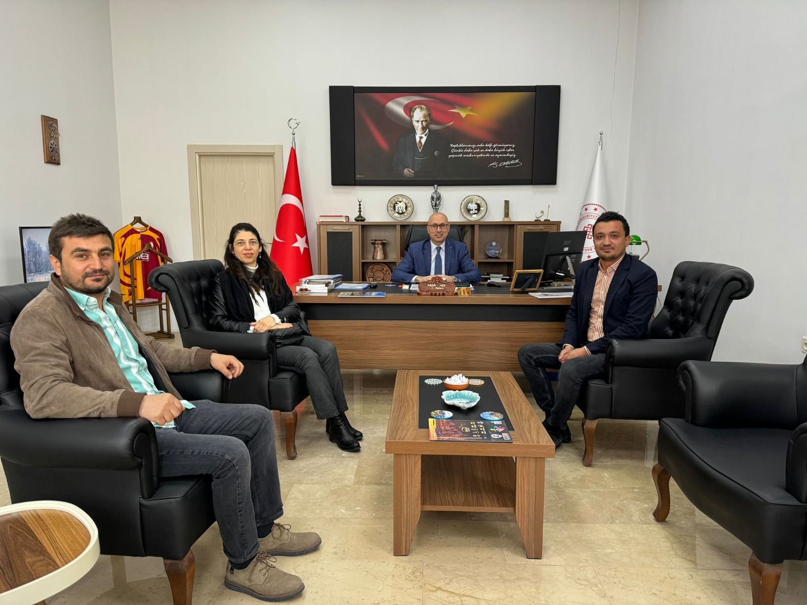 NESİAD Turizm Komitesi Başkan ve Üyeleri, Nevşehir İl Kültür ve Turizm Müdürü Arda Hep’i Ziyaret Etti