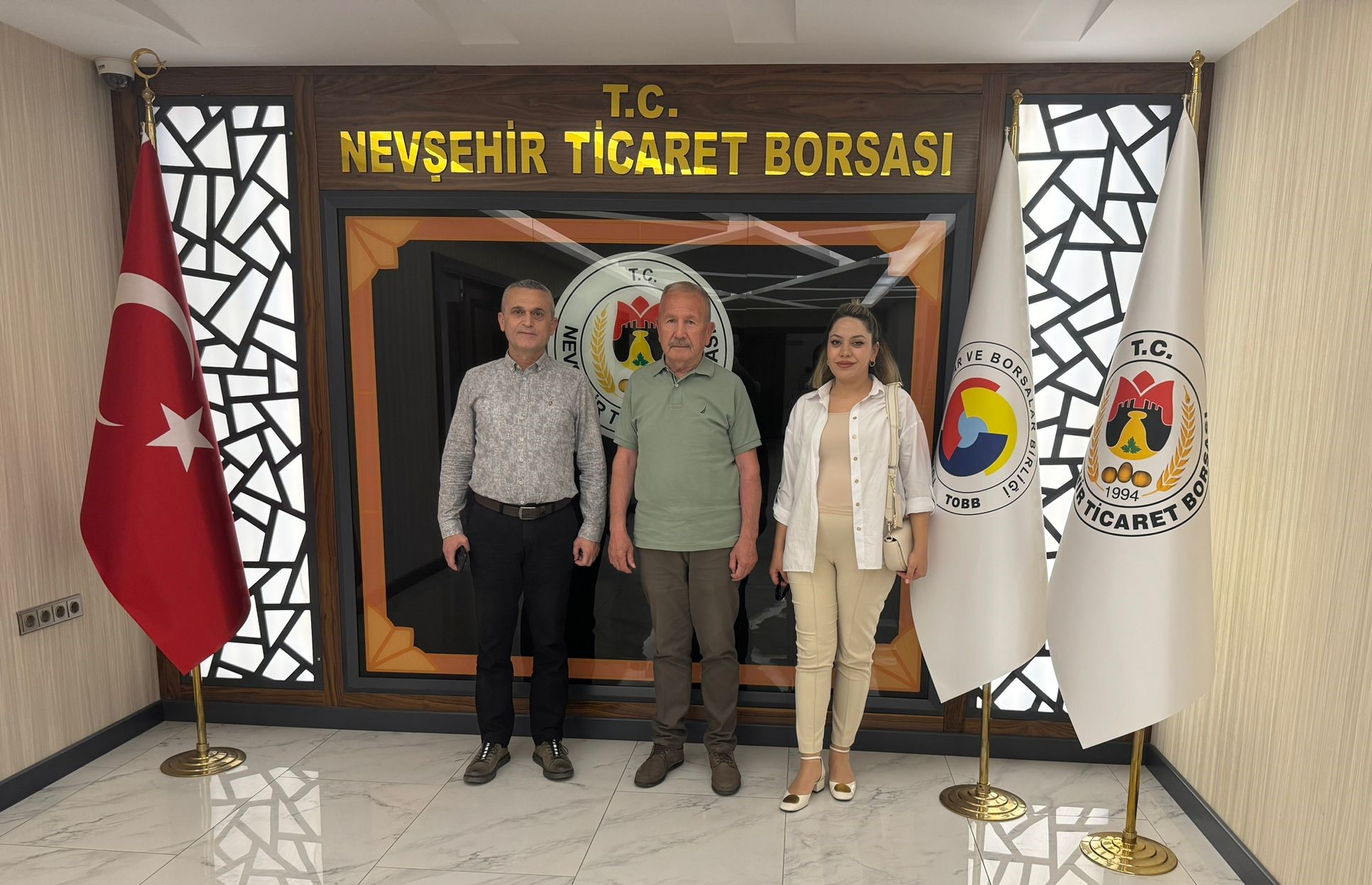 SGK Nevşehir İl Müdürü Baltacı, Emekliler Yılı Kapsamında Başkan Salaş’ı Ziyaret Etti