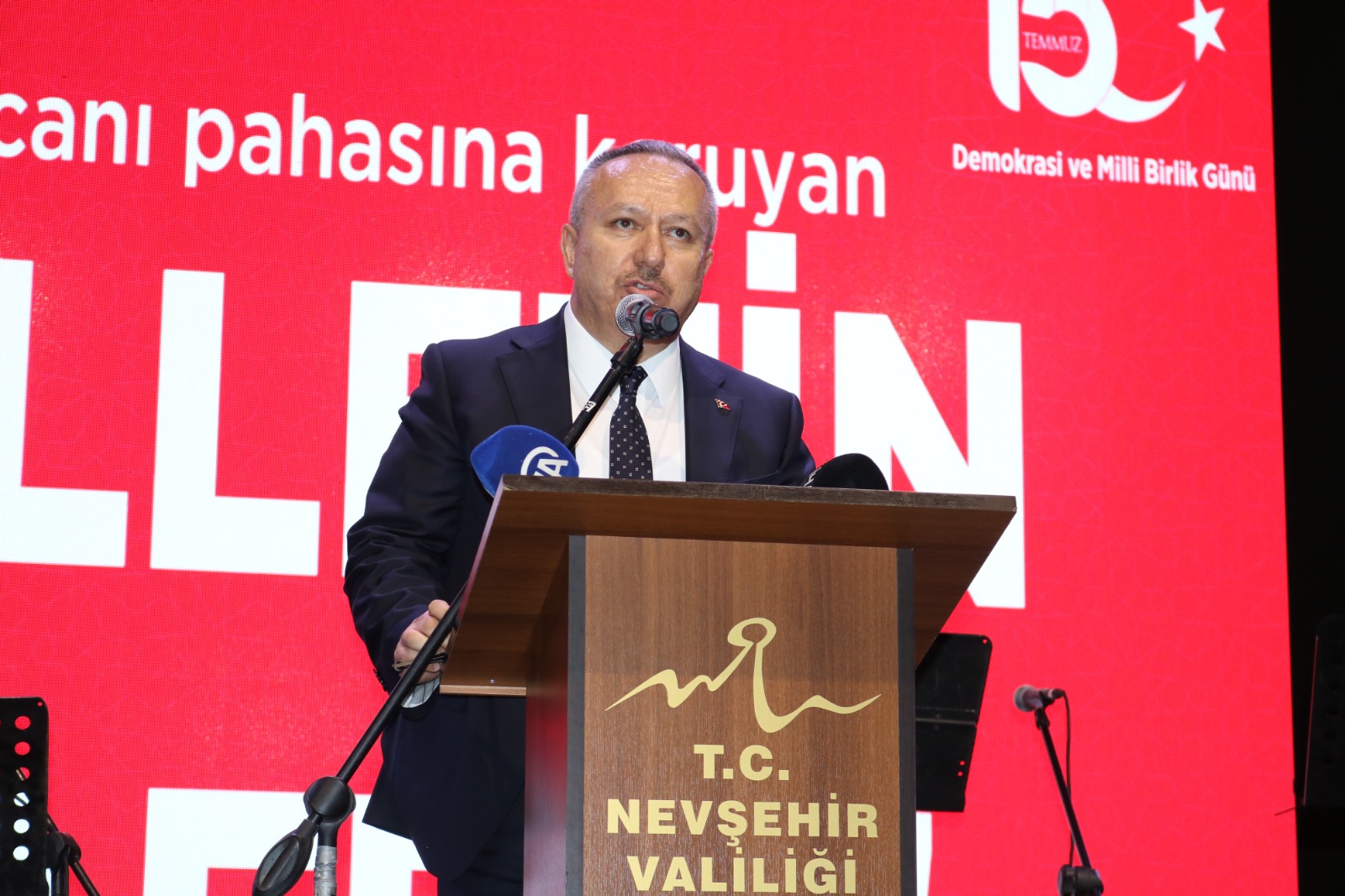 Nevşehir ‘de 15 Temmuz Demokrasi ve Milli Birlik Günü Anma etkinli yapıldı