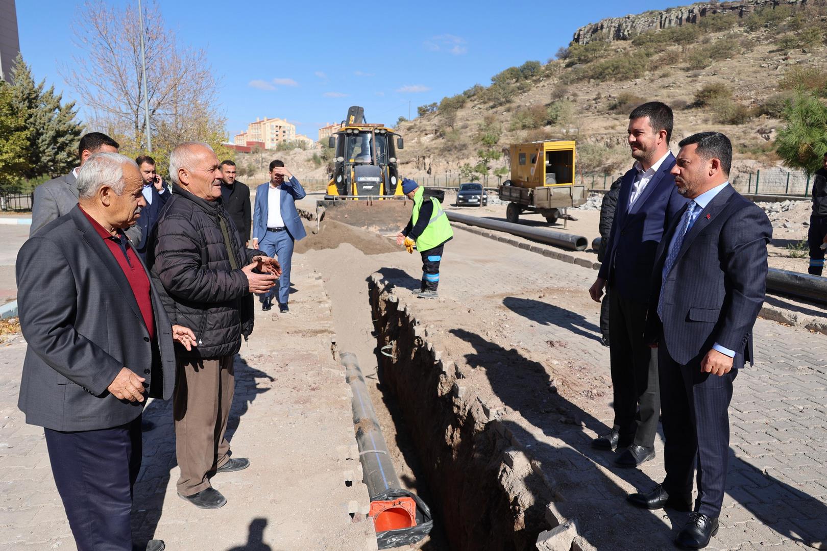 BEKDİK MAHALLESİ’NDE ALTYAPI YENİLEME ÇALIŞMALARI SÜRÜYOR