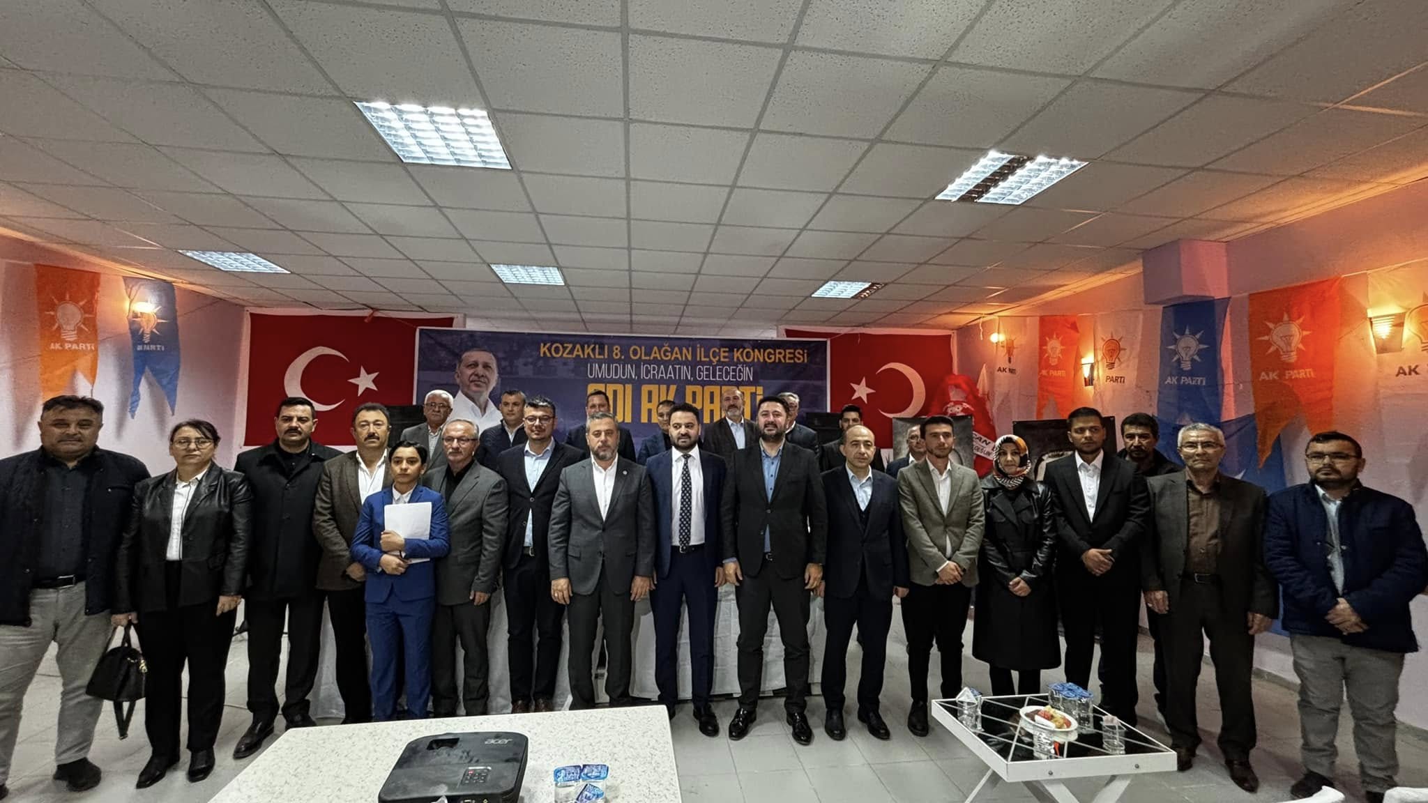 AK Parti Kozaklı  İlçe Kongresi Yapıldı