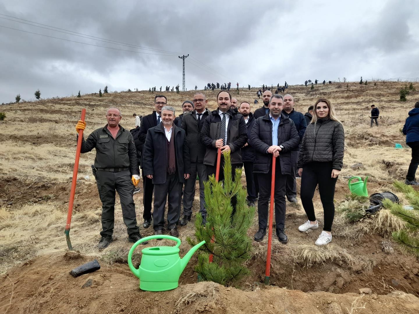 Yemyeşil Bir Karapınar İçin 1000 Ağaç Toprakla Buluşturuldu