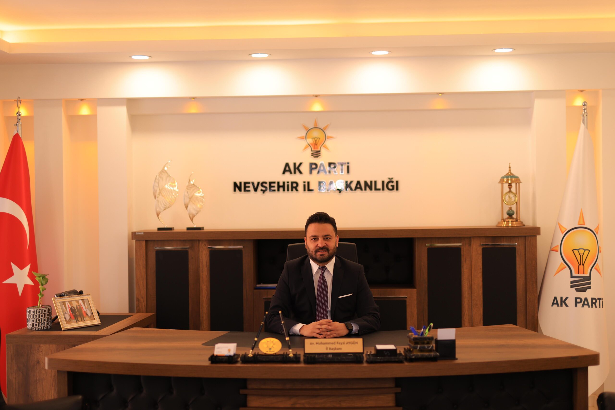 AK Parti İl Başkanı Muhammed Feyzi Aygün:  ‘Adeta Bir Bayram Havasında Kongre Yapıyoruz”