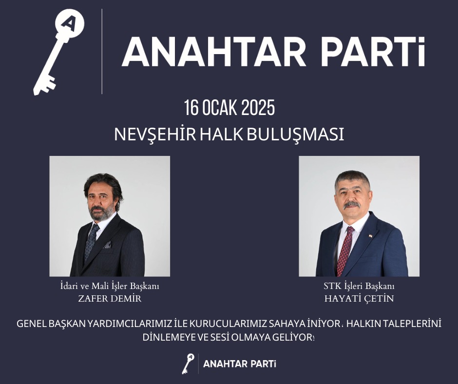 Anahtar Parti sahaya iniyor