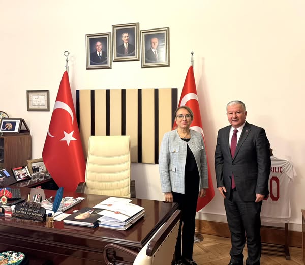 Çankaya Kaymakamı Murat Duru, TBMM Grup Başkanvekili Kılıç’ı ziyaret etti