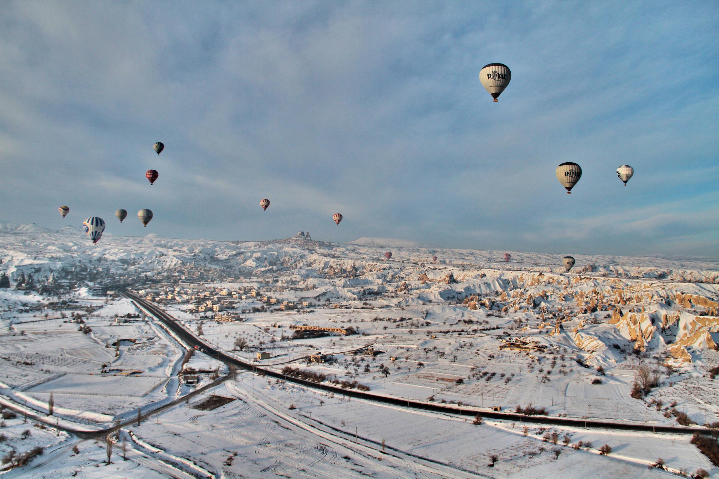 Kapadokya’da balon turu yapılamadı