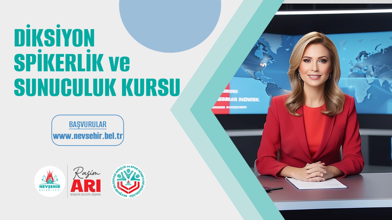 “Diksiyon, Spikerlik Ve Sunuculuk” Kurs Kayıtları Başladı