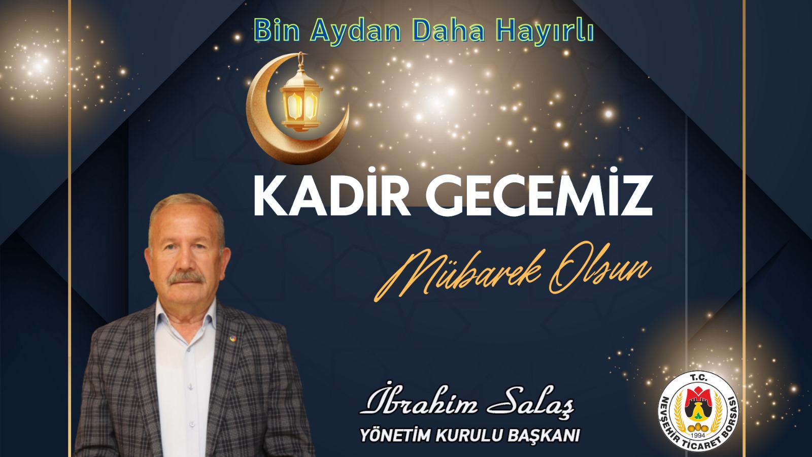 NTB, Başkanı Salaş’tan ‘Kadir Gecesi’ Mesajı