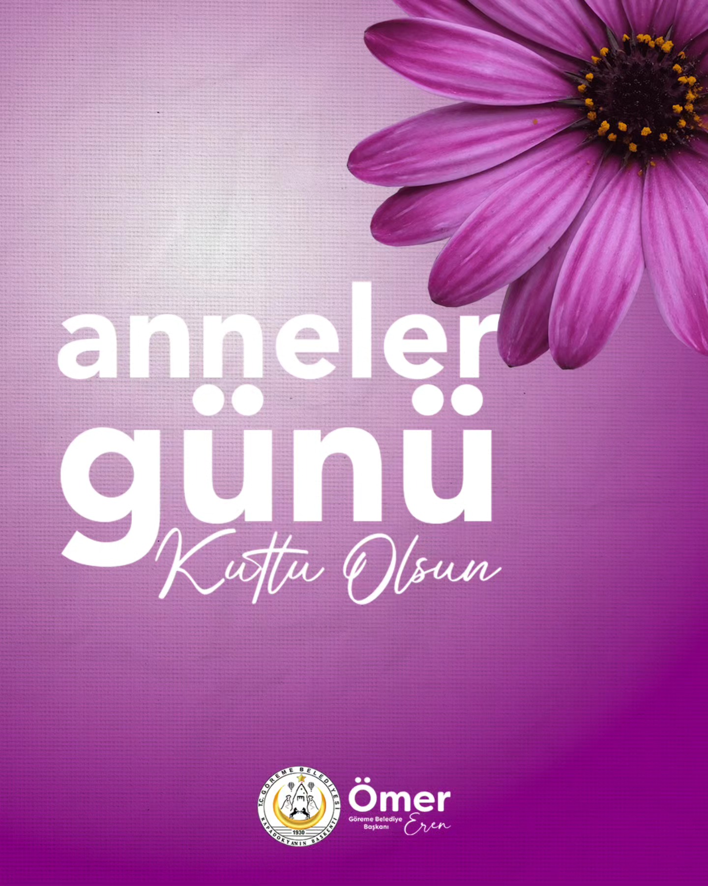 BAŞKAN EREN’DEN ANNELER GÜNÜ MESAJI