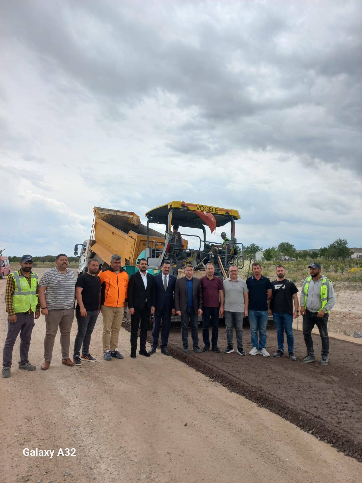 Nevşehir-Göreme Bağlantı Yolu’nda Sıcak Asfaltlama Başladı