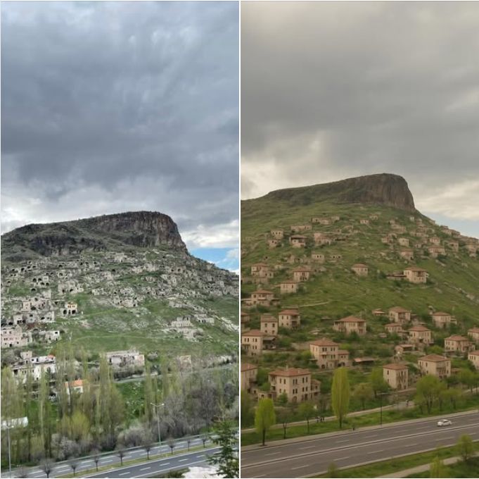 DOYUMSUZ GÜZELLİKLERE SAHİP GÖRE YAMAÇ YERLEŞİMLERİ YAPAY ZEKA İLE ZİRVEDE
