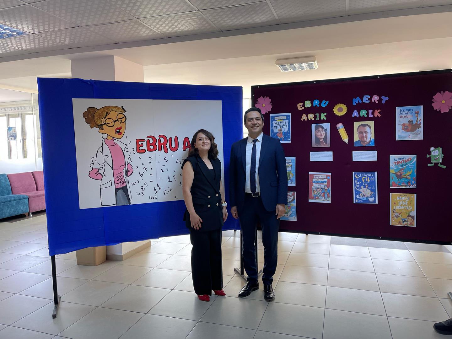 YAZAR EBRU ARIK ALTINYILDIZ İLKÖĞRETİM KURUMU ÖĞRENCİLERİYLE BULUŞTU