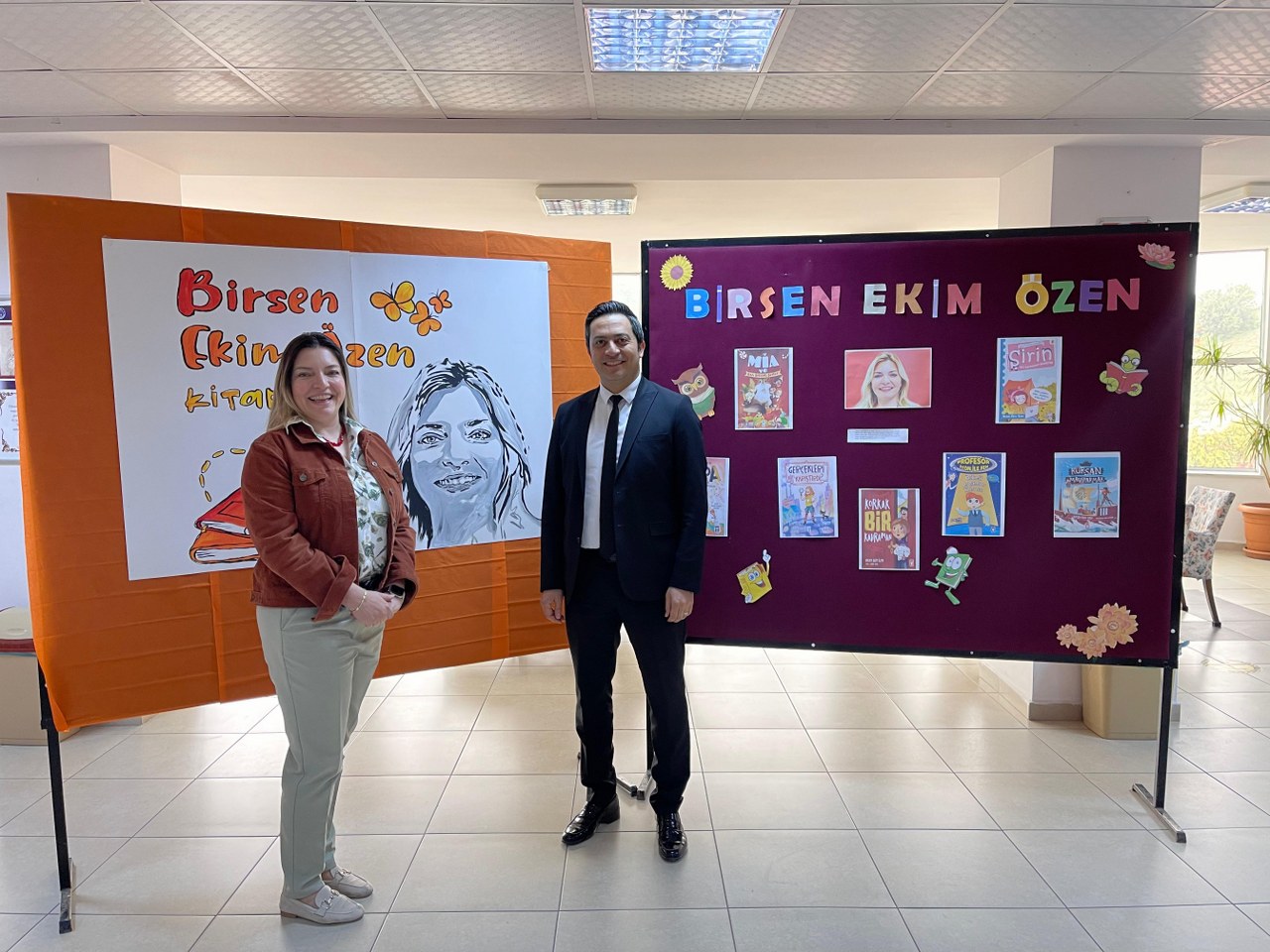 YAZAR BİRSEN EKİM ÖZEN ALTINYILDIZ İLKÖĞRETİM KURUMUNDA ÖĞRENCİLERLE BULUŞTU