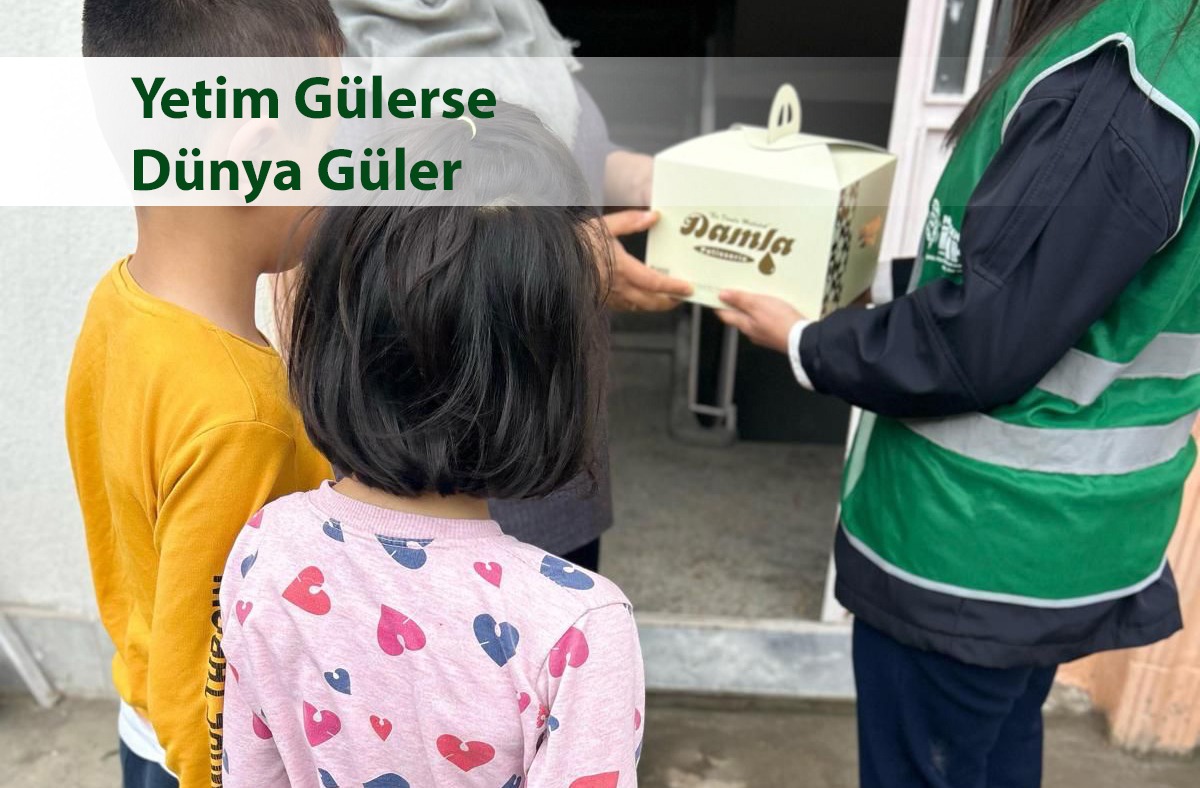 IHH’dan Nevşehirli yetim çocuklara pasta sürprizi