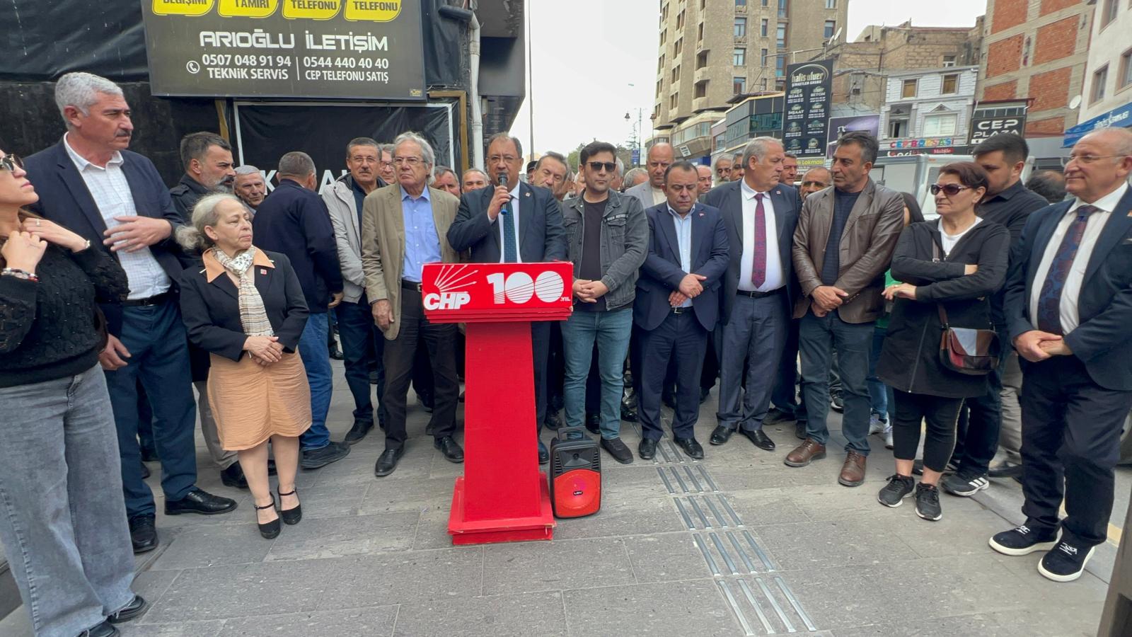 CHP’DEN 81 İLDE ORTAK BASIN  AÇIKLAMASI