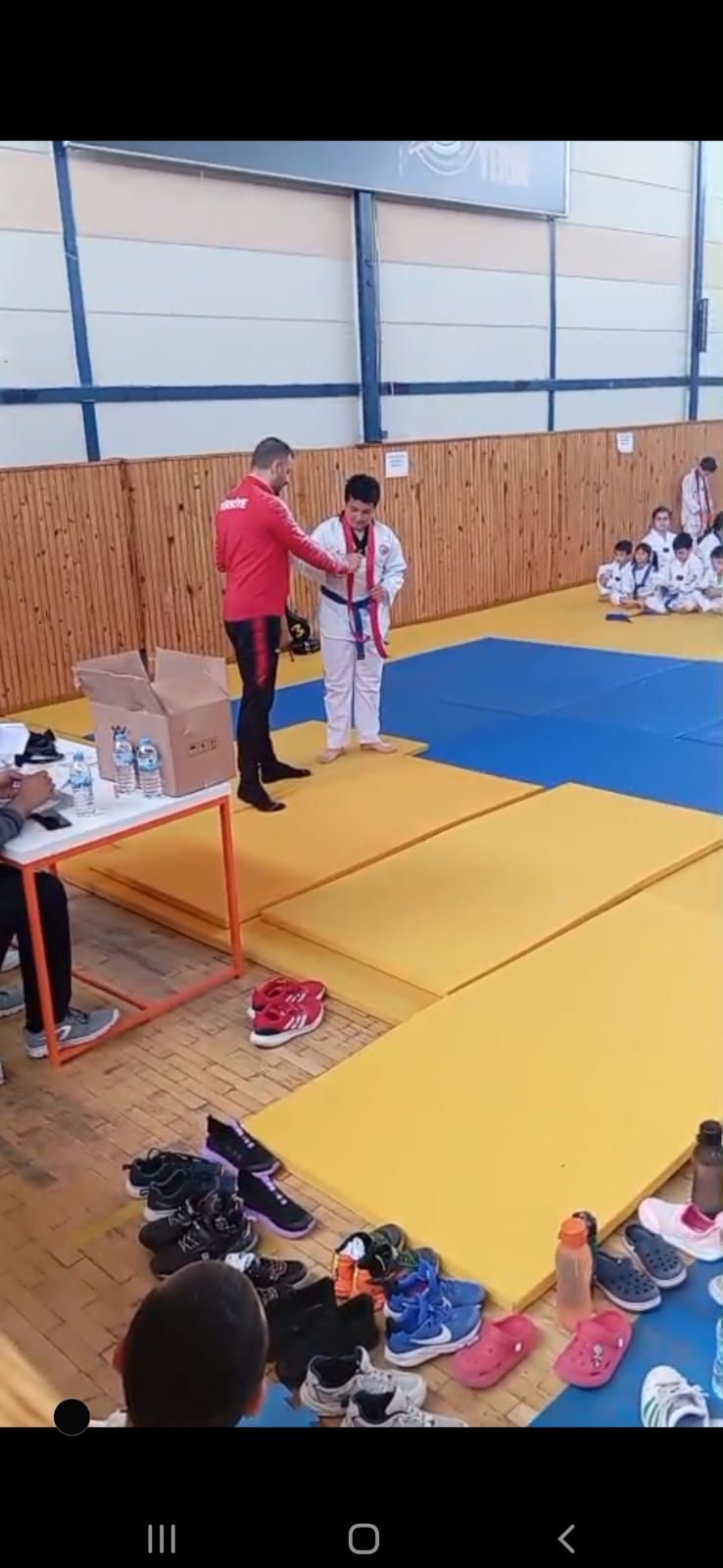 Avanos’lu Minik tekvandocuların Kuşak heyecanı