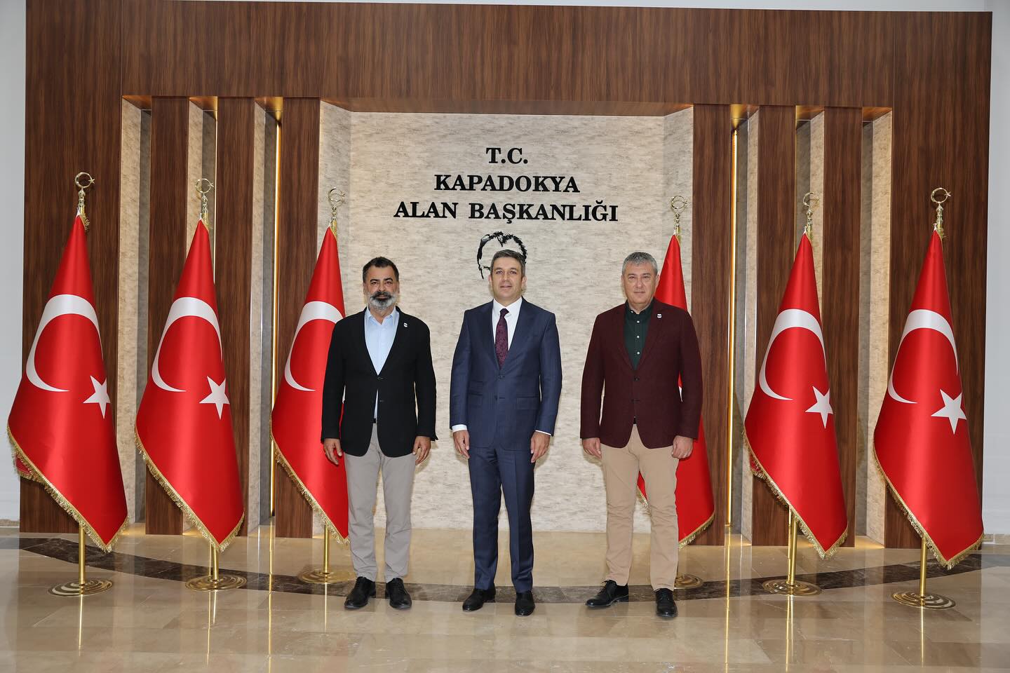Başkan Bul, Kapadokya Alan Başkanı Aslanbay’a Hayırlı Olsun Ziyaretinde Bulundu