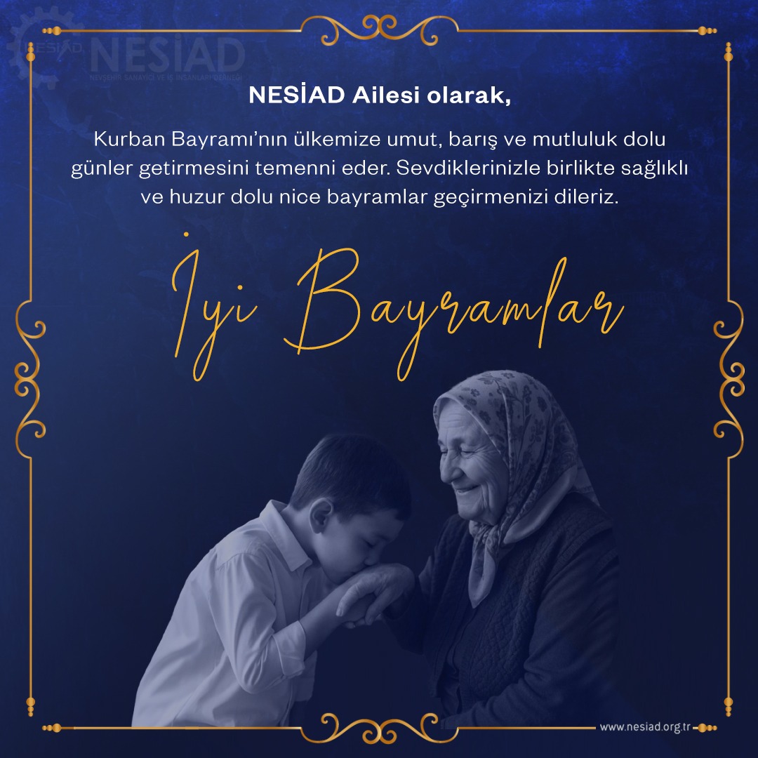 NESİAD BAŞKANI ERTAŞ’DAN KURBAN BAYRAMI MESAJI