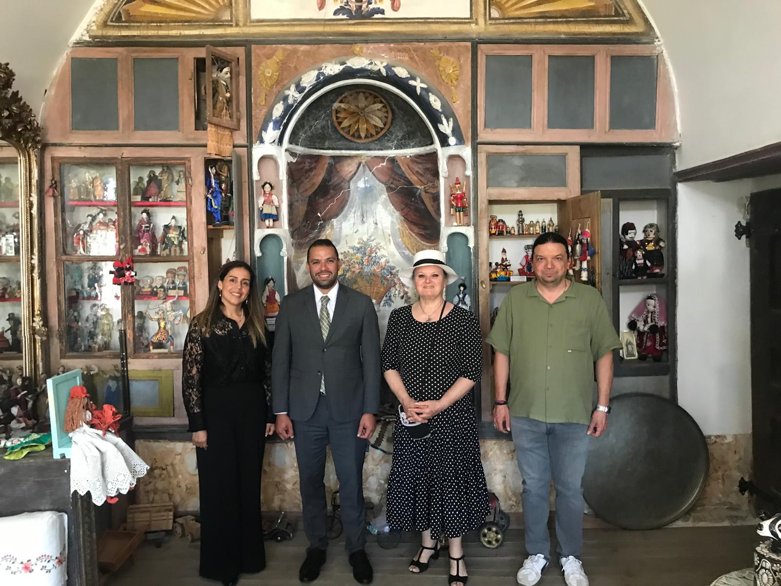 GUATEMALA BÜYÜKELÇİSİ KAPADOKYA SANAT VE KÜLTÜR MÜZESİ’NE HAYRAN KALDI