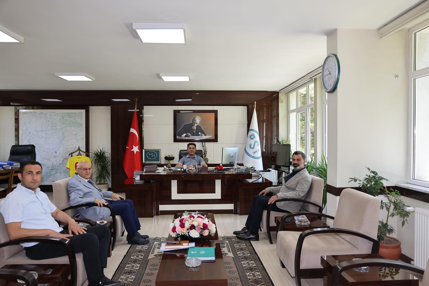 Başkan Bul, DSİ 12.  Bölge Müdürü Rahmi Şahin İle Görüştü