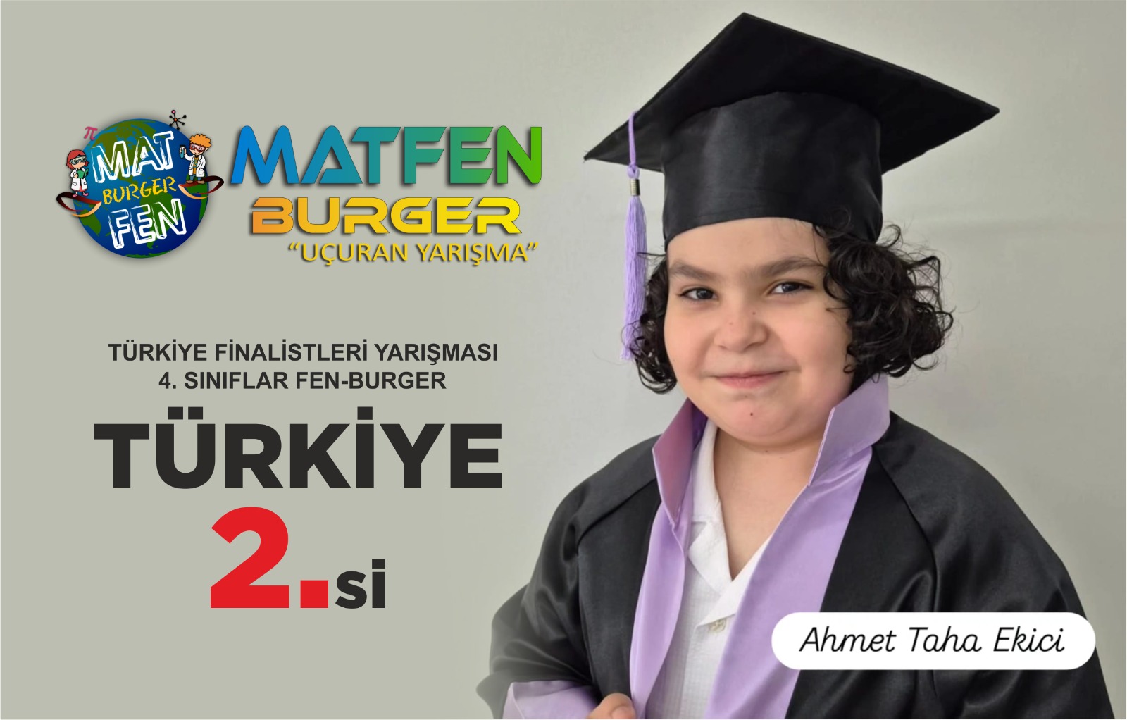 Öğretmeninin emeğini boşa çıkarmadı: Türkiye ikincisi oldu!