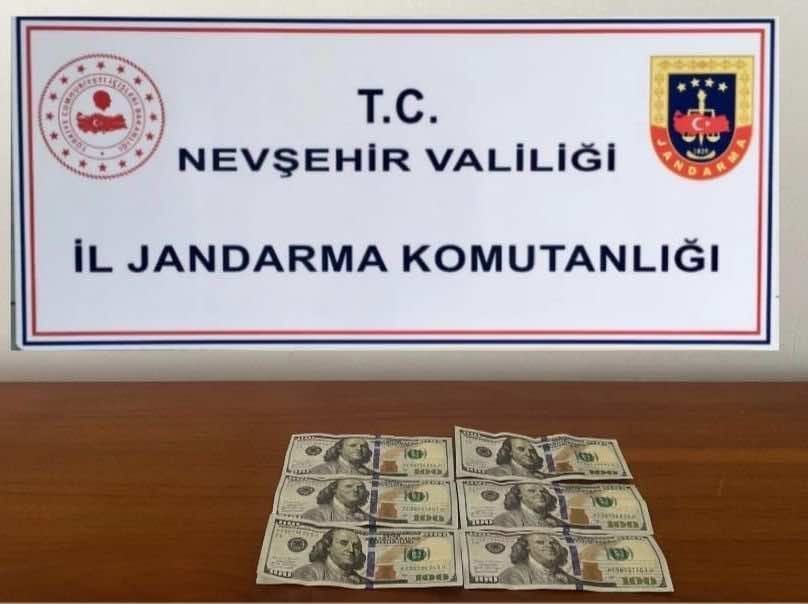 Avanos’da Sahte 6 Adet 100 Dolar Ele Geçirildi