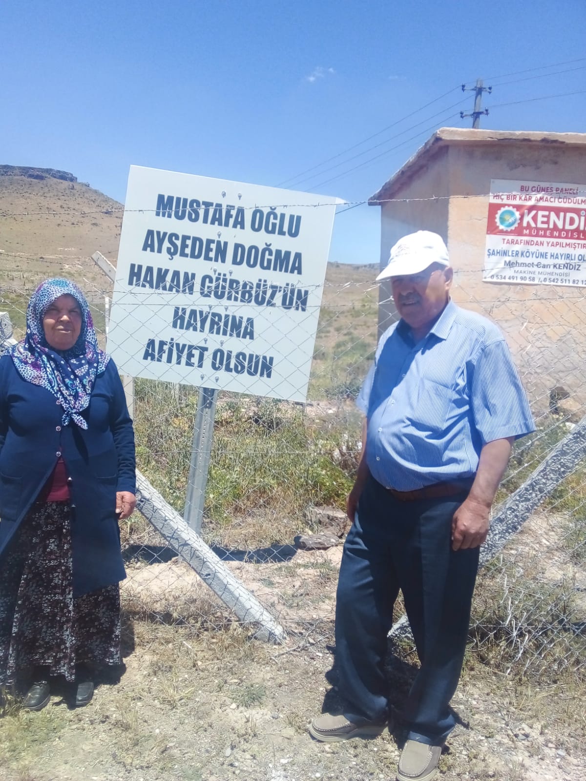 OĞLU İÇİN KÖYÜNE  ÇEŞME YAPTIRAN GÜRBÜZ, VATANDAŞLARDAN ÜCRET ALINMAMASINI İSTİYOR