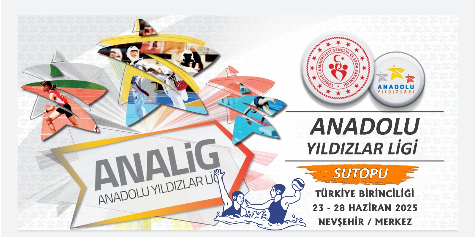 2025 Yılı Anadolu Yıldızlar Ligi (ANALİG) Sutopu Türkiye Birinciliği müsabakaları Nevşehir’de  Başladı