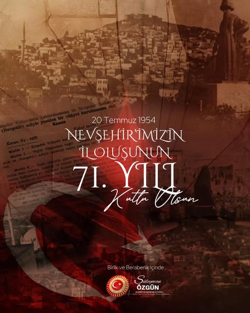 ÖZGÜN’DEN 71. YIL MESAJI