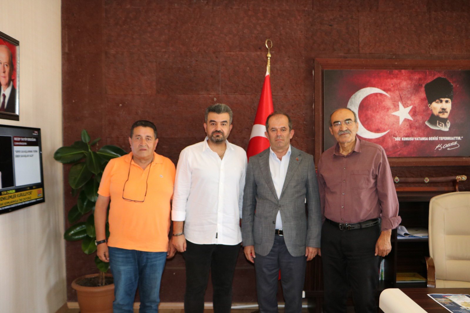 Başkan Çamcı, Konya’dan Gelen Misafirlerini Ağırladı
