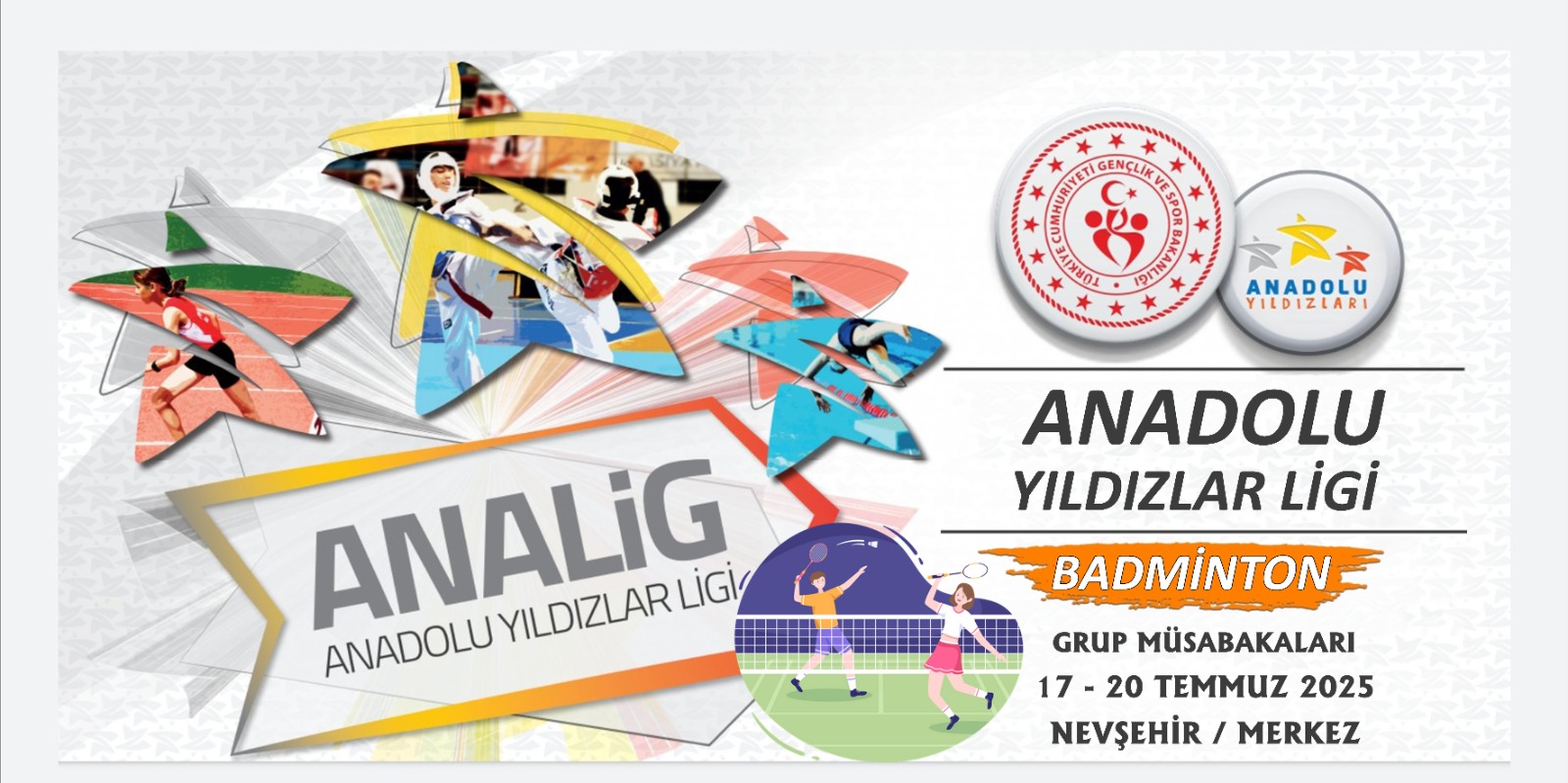 ANALİG Badminton Heyecanı Nevşehir’de Başlıyor