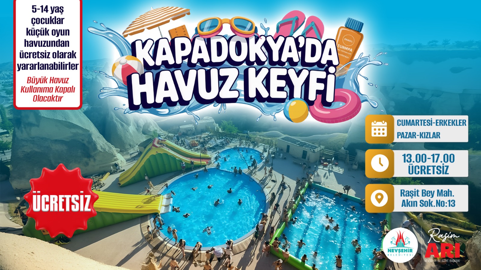 Küçük Oyun Havuzları Hafta Sonu Çocukları Bekliyor