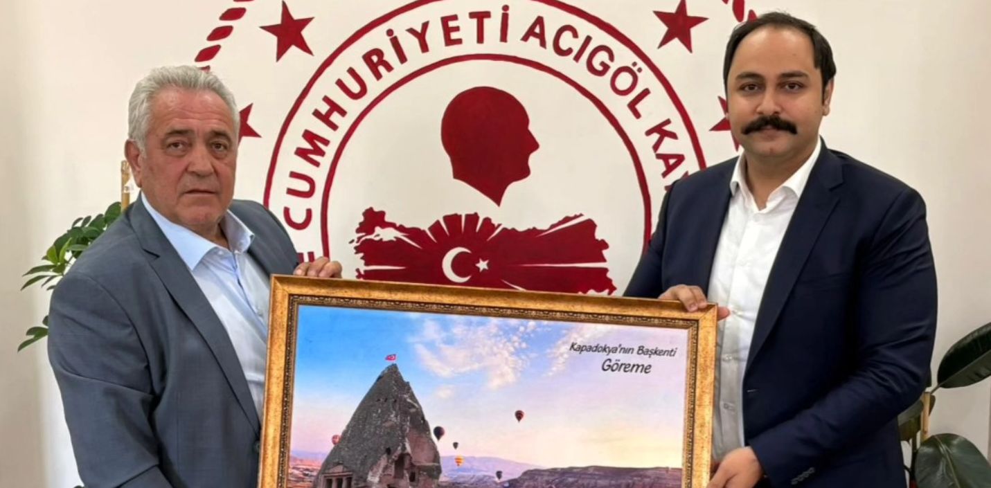 Başkan Eren’den Acıgöl Kaymakamı Celepci’ye Ziyaret