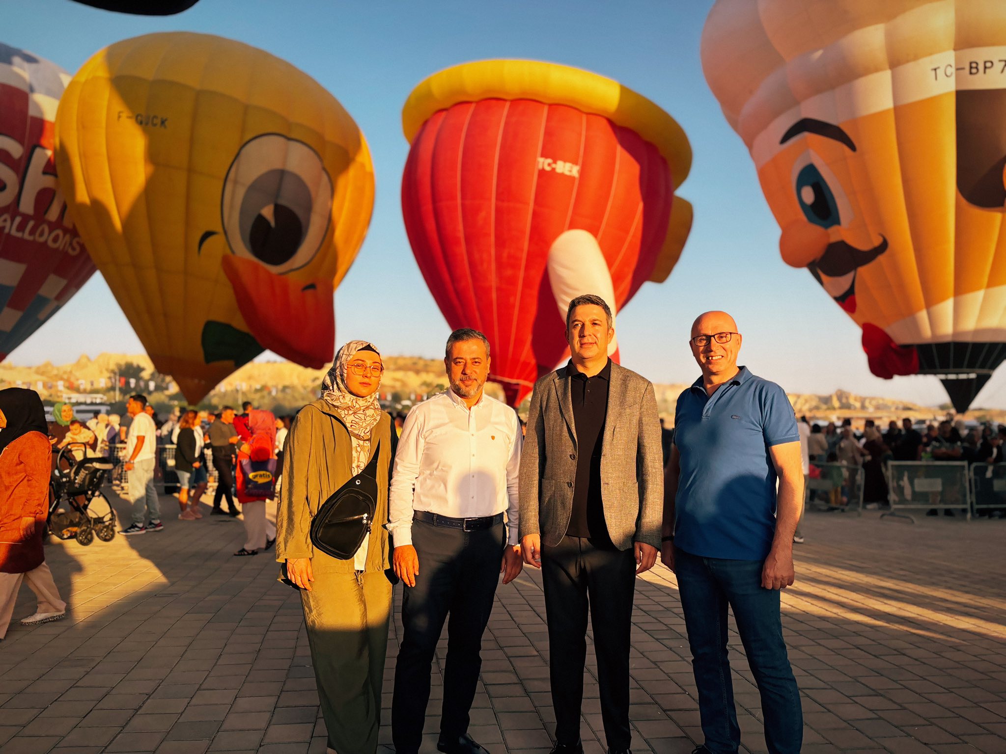 Şekilli Balonlar Kapadokya Semalarını Süsledi