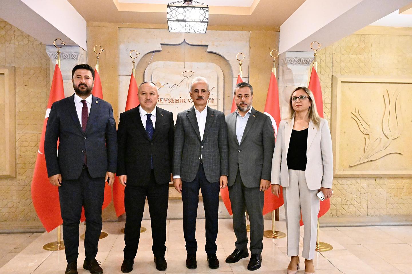 Nevşehir Valisi Fidan, Bakan Uraloğlu’nu Ağırladı