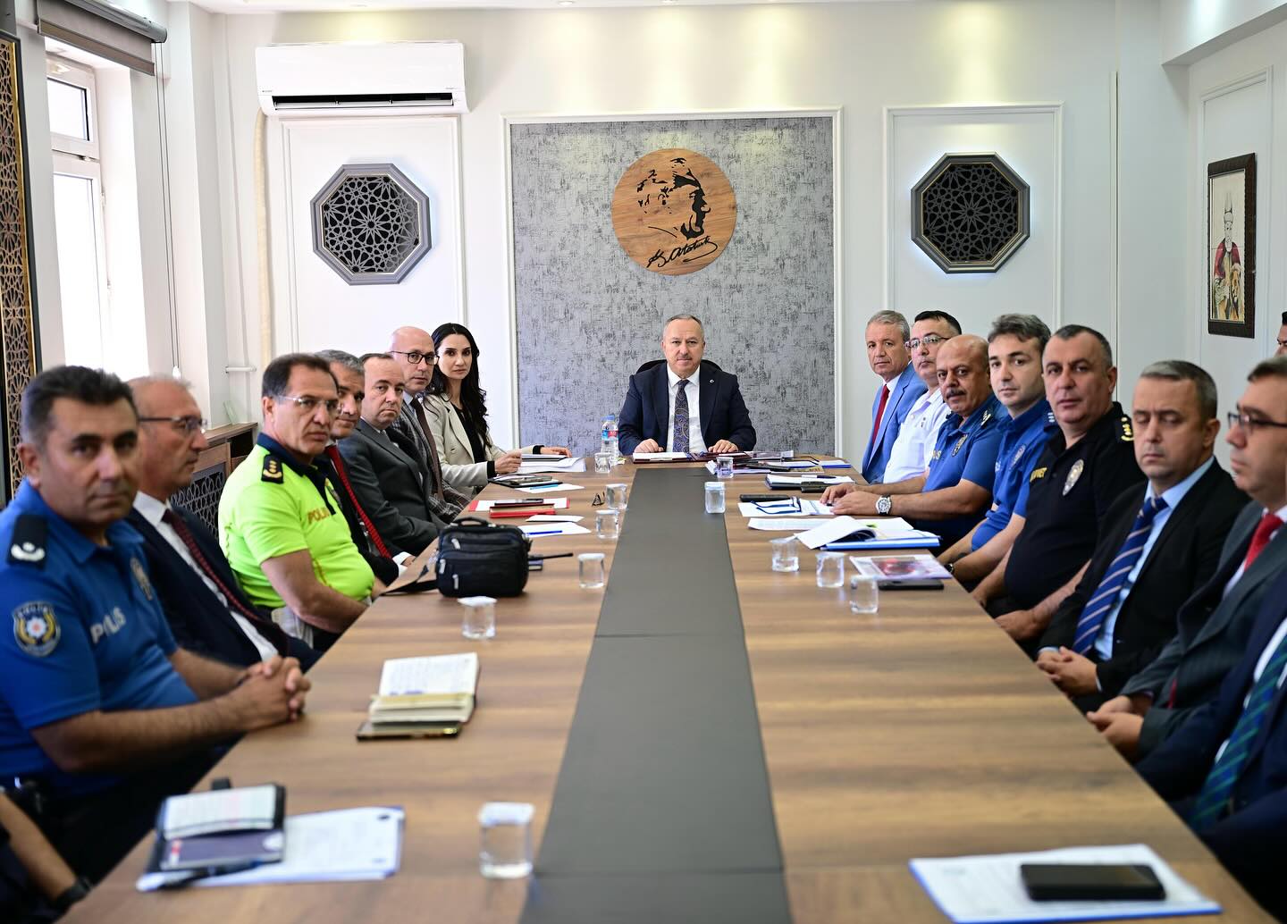 Vali Fidan’dan Hacıbektaş’da Güvenlik Toplantısı
