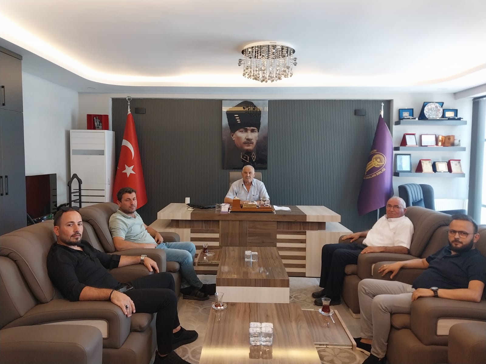 Ulukuş’dan Pınarbaşı’na Ziyaret
