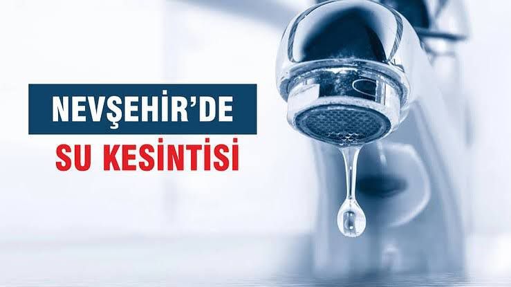 15 Temmuz Mahallesi’nde Planlı Su Kesintisi