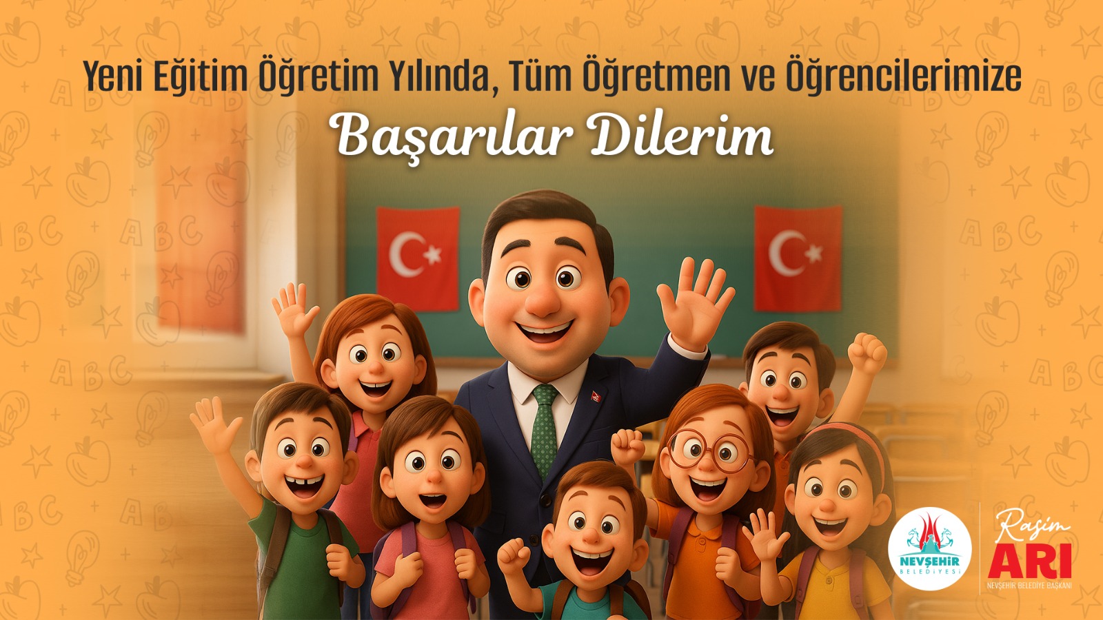 Belediye Başkanı Rasim Arı’dan Yeni Eğitim-Öğretim Yılı Mesajı