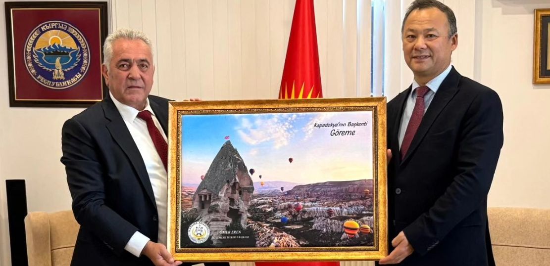 Başkan Eren, Kırgızistan Büyükelçisi Kazakbaev’i Ziyaret Etti