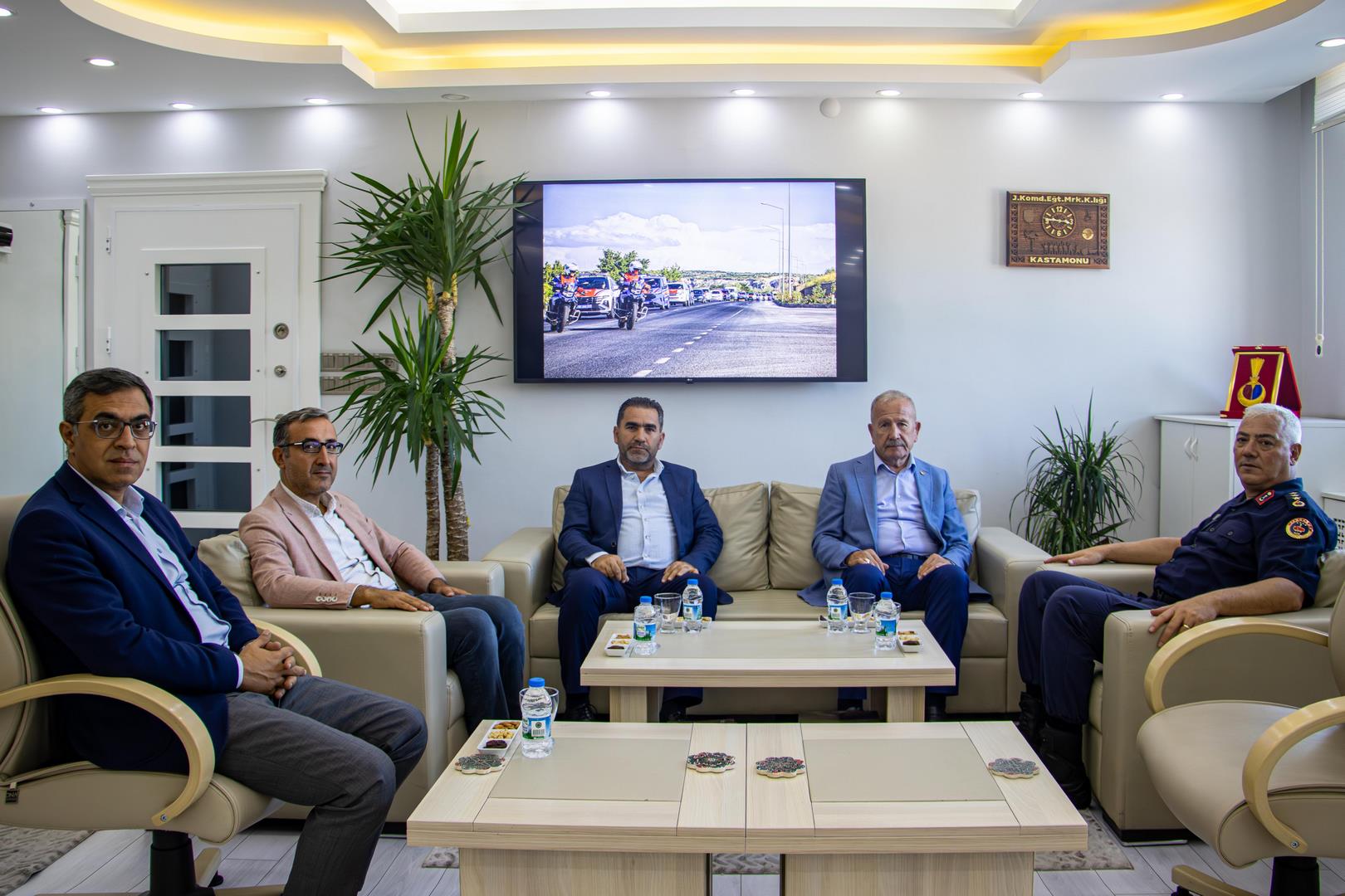 NTB’den İl Jandarma Komutanı Çelik’e Hayırlı Olsun Ziyareti