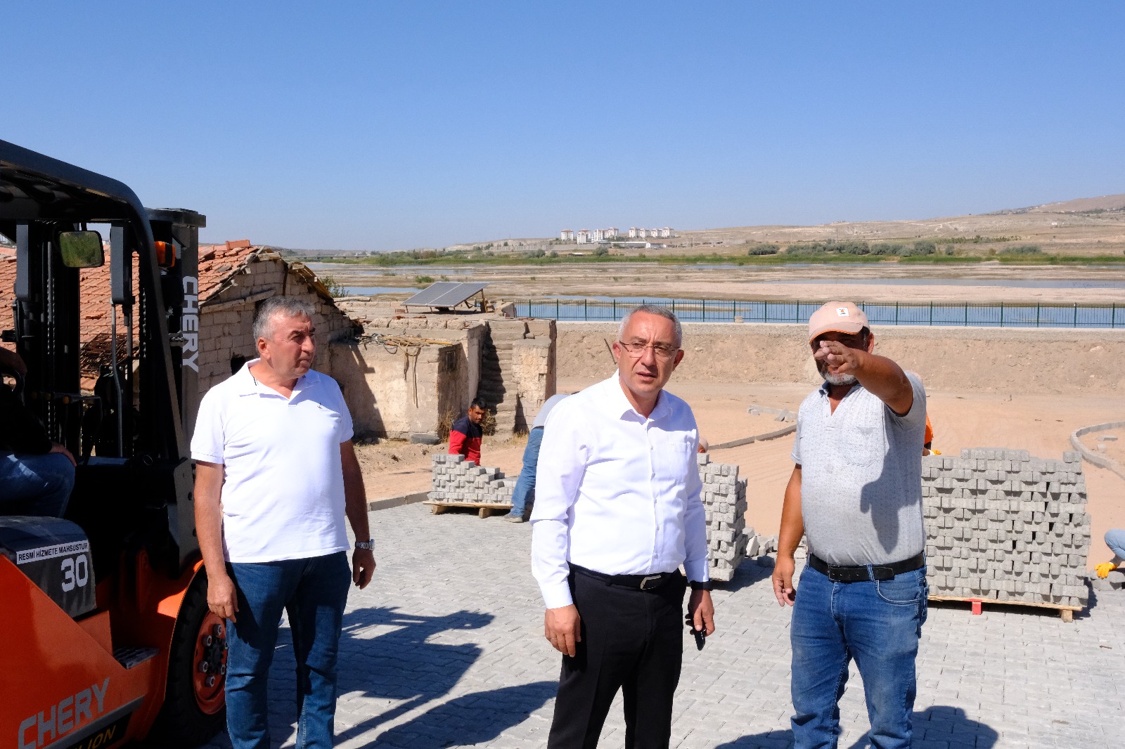 Başkan Çiftci, Saha Çalışmalarını Denetledi