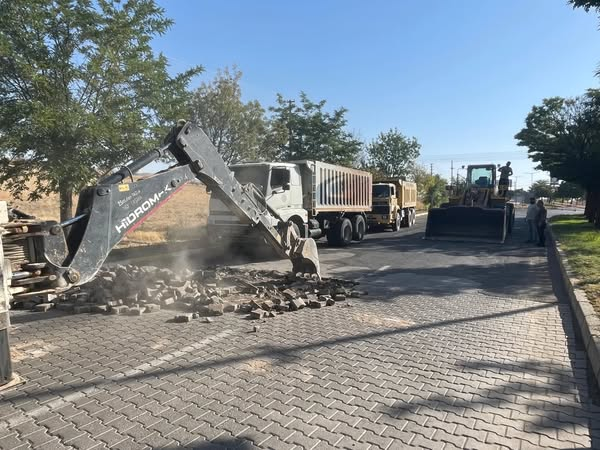 Avanos’ta İnönü Caddesi Yenileniyor