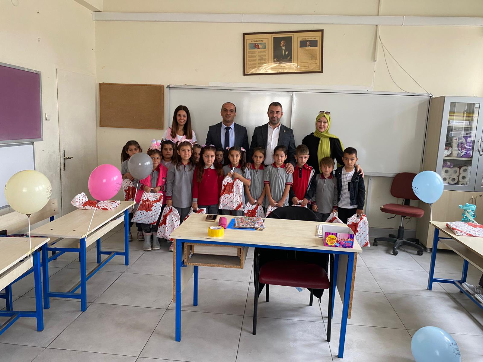 KARAPINAR BELDESİNDE BAŞKAN GÜNEŞ’DEN EĞİTİME HEP DESTEK,  TAM DESTEK