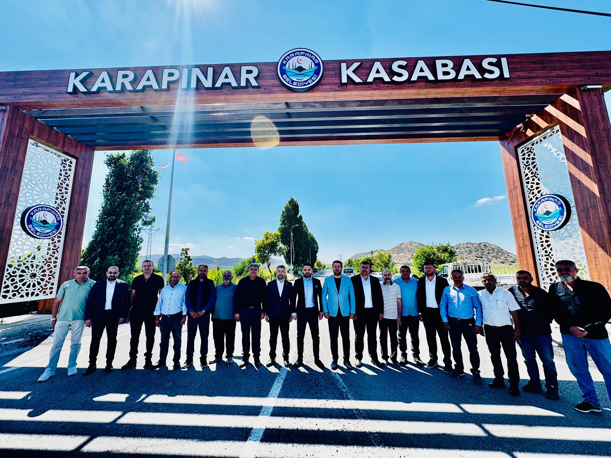 AK Parti’den Karapınar’a Çıkartma