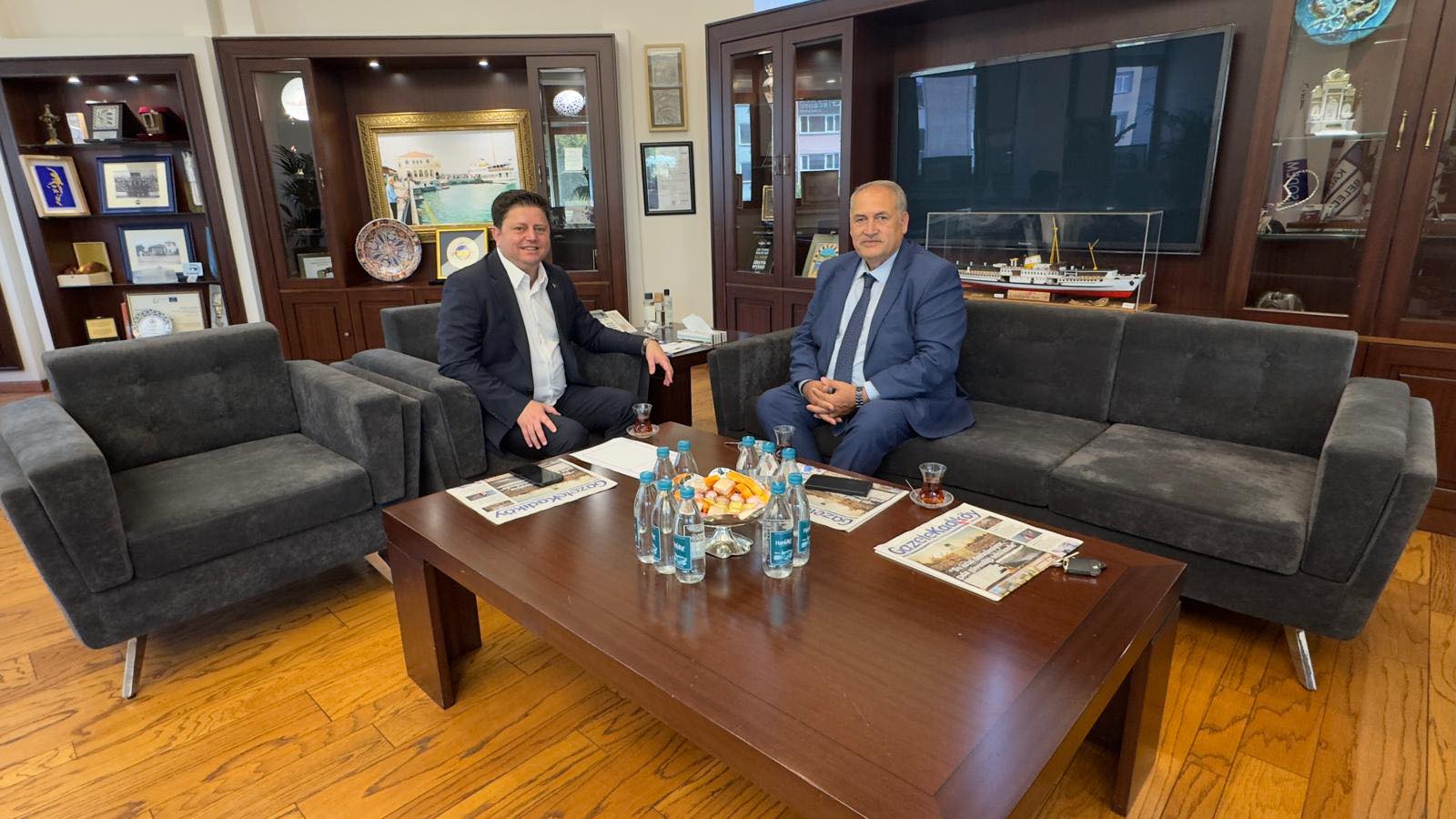 Başkan Demirdelen,  Kadıköy Belediye Başkanı Kösedağ’a  Yazıhüyük’e Desteklerinden Dolayı Teşekkür Etti