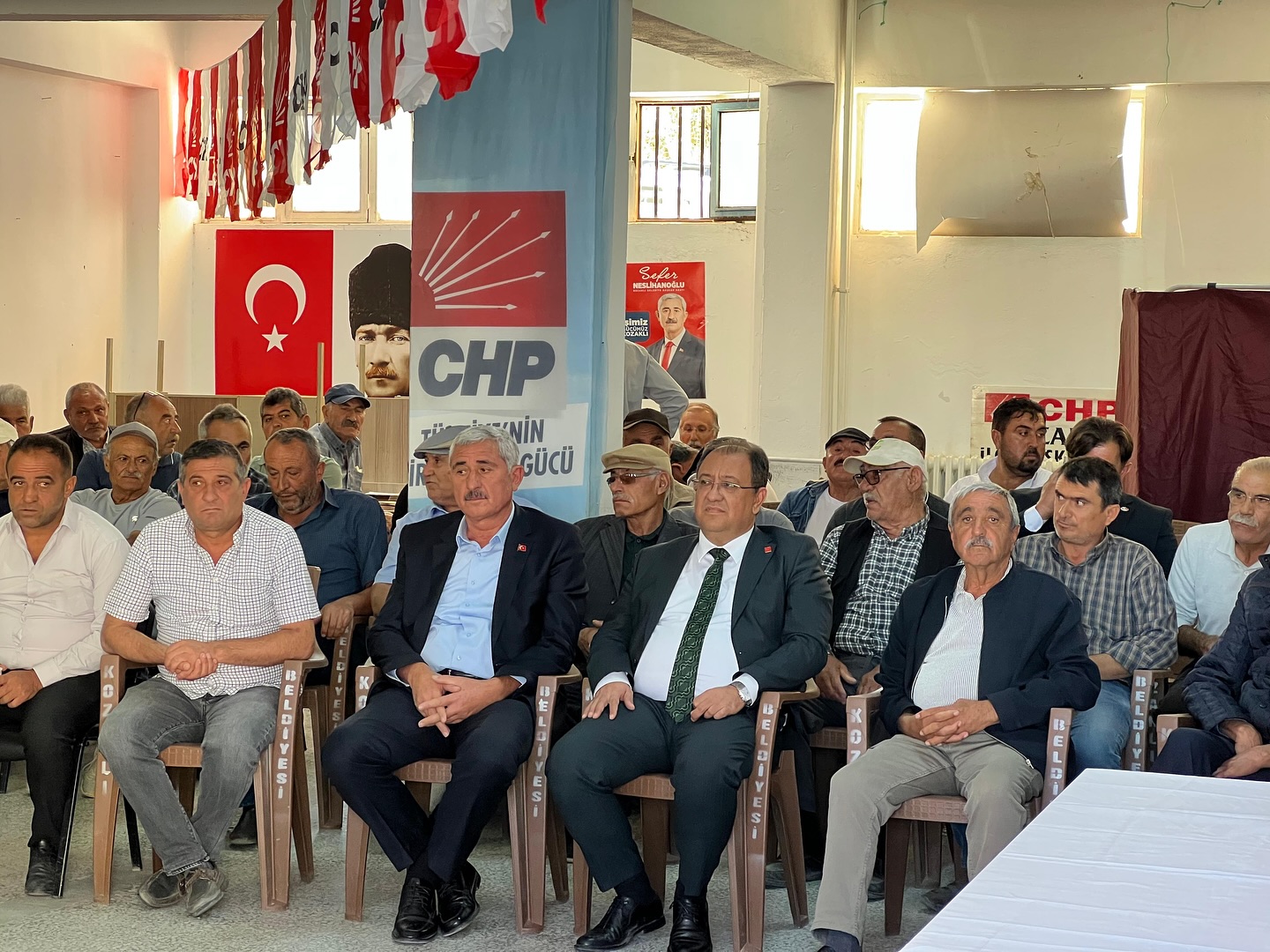 CHP’de  Kozaklı İlçe Başkanı Veli Gürbüz Oldu